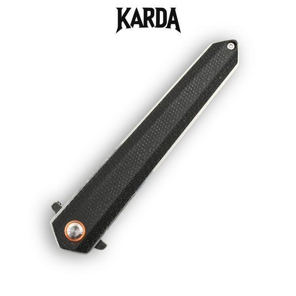 Нож складной Karda J177 black handle 1375 фото