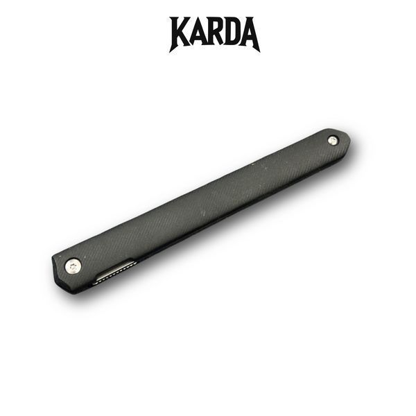 Ніж складаний Karda J097 black handle Drop blade NS MK097BD фото