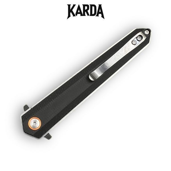Нож складной Karda J177 black handle 1375 фото