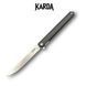 Нож складной Karda J097 black handle Drop blade NS MK097BD фото 1