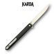 Ніж складаний Karda J097 black handle Drop blade NS MK097BD фото 2
