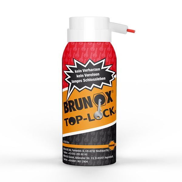 Мастило для замків і петель, спрей Brunox Top Lock 100ml 44199 фото