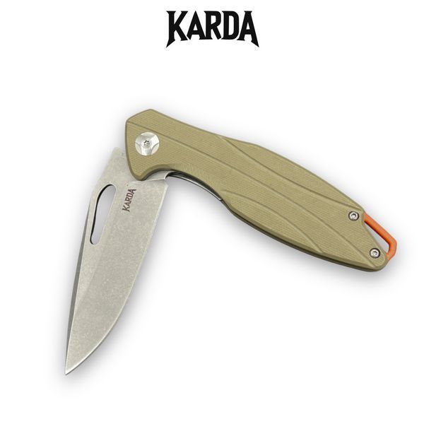 Складной нож Karda J008 Coyote 1528 фото
