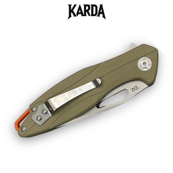 Складной нож Karda J008 Coyote 1528 фото
