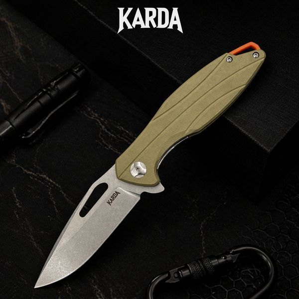 Складной нож Karda J008 Coyote 1528 фото