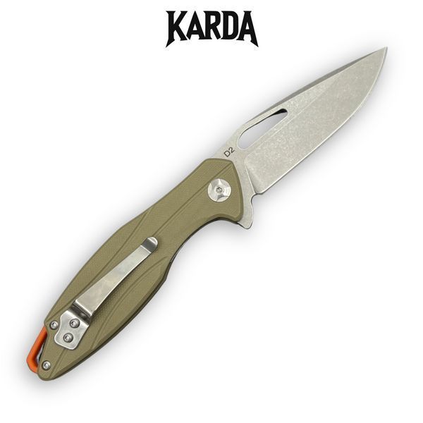 Складной нож Karda J008 Coyote 1528 фото