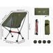 Стілець складаний ультралегкий Naturehike Stellaluna L01 CNK2350JJ017, алюміній, оливковий 72881 фото 2