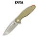 Складной нож Karda J008 Coyote 1528 фото 1