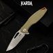 Складной нож Karda J008 Coyote 1528 фото 6