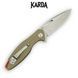 Складной нож Karda J008 Coyote 1528 фото 2