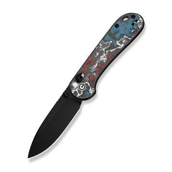 Ніж складаний кишеньковий Civivi Elementum (Crossbar Lock), (7.51 см) CPM S35VN / Nebula FatCarbon Fiber чорний/червоний/синій/білий C24063B-1 фото