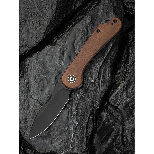 Ніж складаний кишеньковий Civivi Elementum Slip Joint, (7.5 см) 14C28N / Guibourtia Wood C18062AJ-3 фото