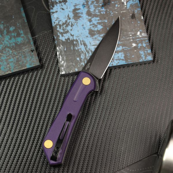 Ніж складаний Real Steel Valore | Flipper | Blackwashed 7091PB 7091PB фото