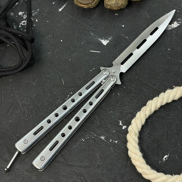 Нож бабочка Silver 1336 фото Нож бабочка Silver 1336 фото