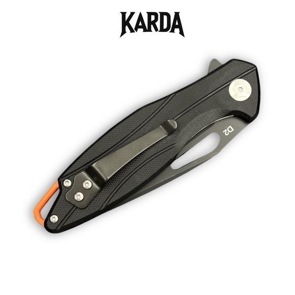 Складной нож Karda J008 Black 1527 фото