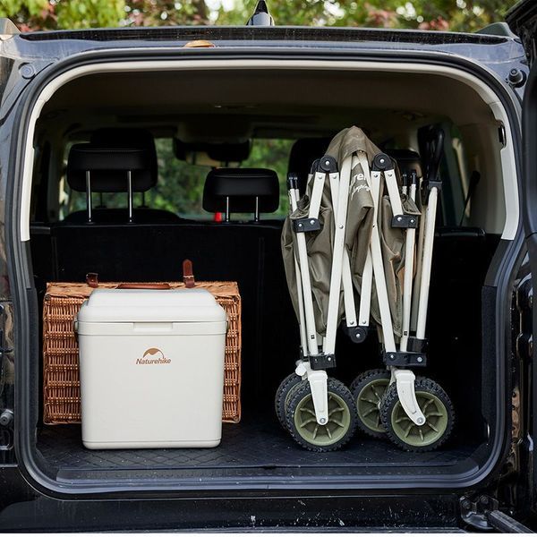 Туристичний холодильник Naturehike CNK2300BS011, 24 л, бежевий 6976023925665 фото
