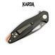 Складной нож Karda J008 Black 1527 фото 5