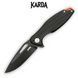 Складной нож Karda J008 Black 1527 фото 1