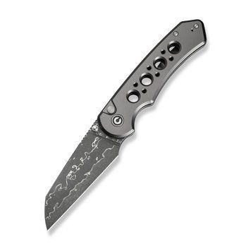 Нож складной туристический Civivi Pragma Prime, (8.9 см) Damascus / Aluminum серый C24067-DS1 фото