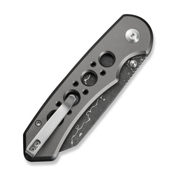 Нож складной туристический Civivi Pragma Prime, (8.9 см) Damascus / Aluminum серый C24067-DS1 фото