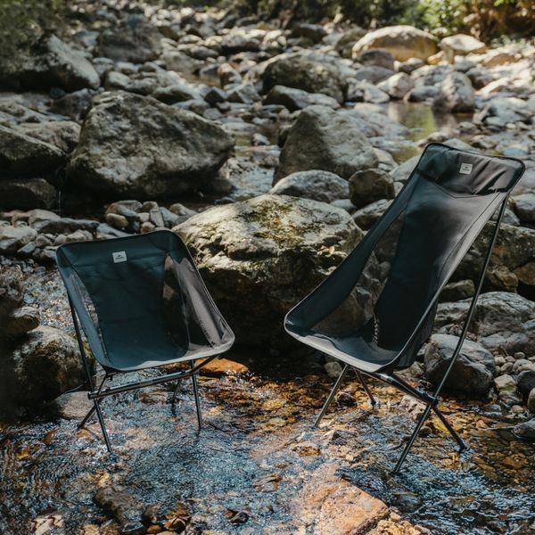 Стілець складаний ультралегкий Naturehike Stellaluna L04 CNK2450JJ015, розмір М, алюміній, сірий 6976023929892 фото