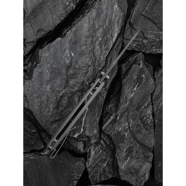Нож складной туристический Civivi Pragma Prime, (8.9 см) Damascus / Aluminum серый C24067-DS1 фото