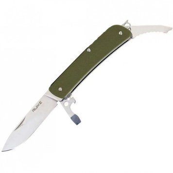 Многофункциональный нож Ruike Criterion L21, (8.5 см) 12C27/G10 зеленый, 12 инстр. L21-G фото
