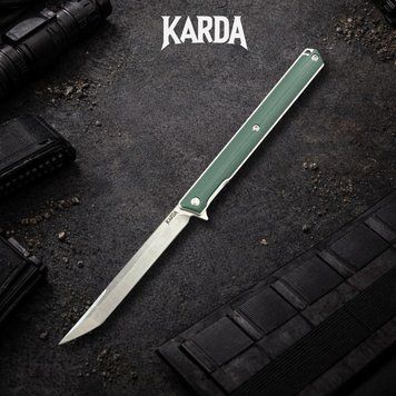 Ніж складний Karda J149 Green 1384 фото