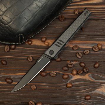 Ніж складаний Real Steel Kikashi | Flipper | PVD Black 8071CB 8071CB фото