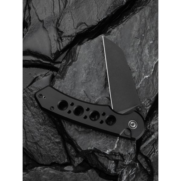 Ніж складаний туристичний Civivi Pragma Prime, (8.9 см) 14C28N / Aluminum чорний C24067-1 фото