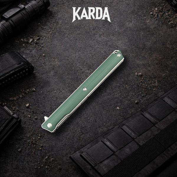 Нож складной Karda J149 Green 1384 фото