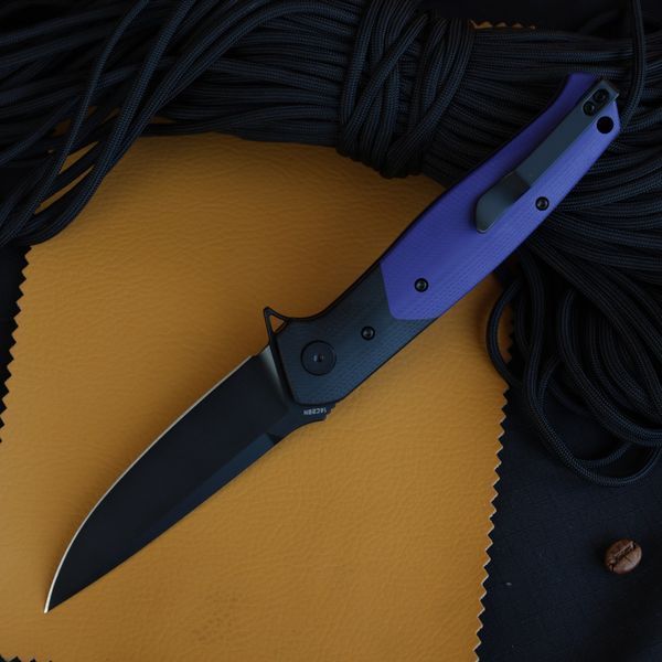 Нож Складной BESTECH SWORDFISH BG62C Black and Purple G10 BG62C фото