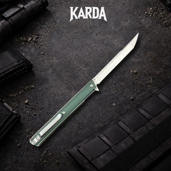 Нож складной Karda J149 Green 1384 фото