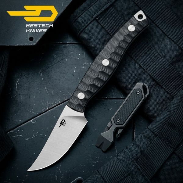 BESTECH HEIDIBLACKSMITH BFK08A Black G10 BFK08A фото
