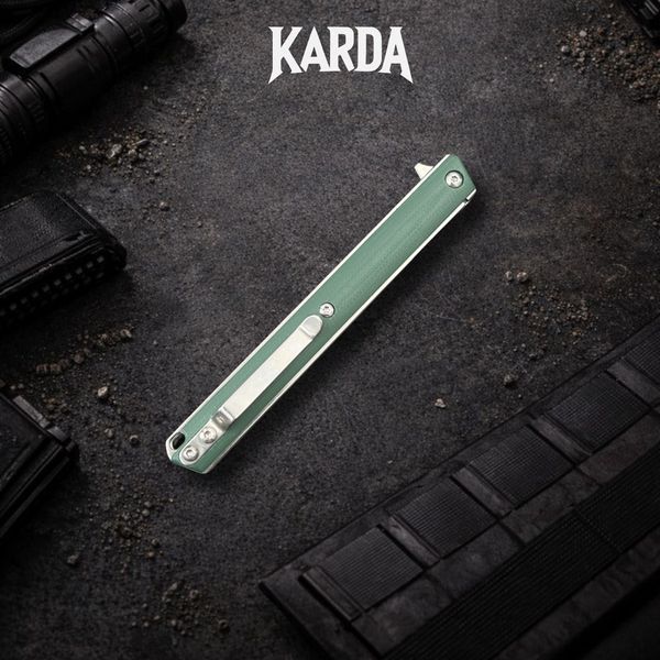 Нож складной Karda J149 Green 1384 фото