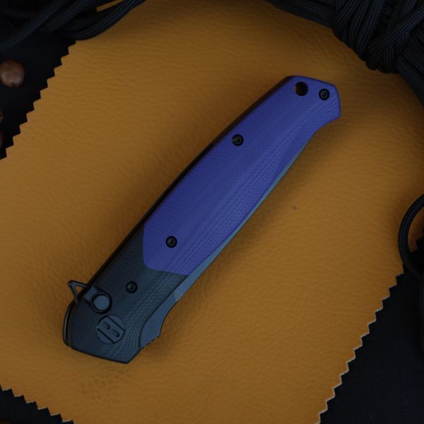 Нож Складной BESTECH SWORDFISH BG62C Black and Purple G10 BG62C фото