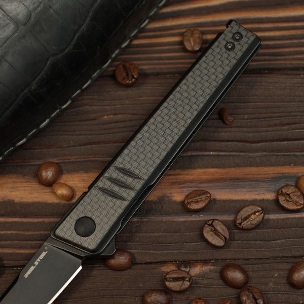Ніж складаний Real Steel Kikashi | Flipper | PVD Black 8071CB 8071CB фото