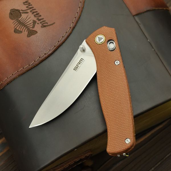 Ніж Складаний SRM Medal 255L-MN (10Cr, Micarta) 255L-MN фото