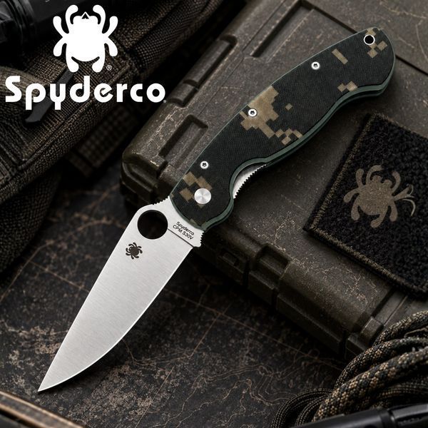Ніж складаний Spyderco Military Camo SF-2-2595 фото