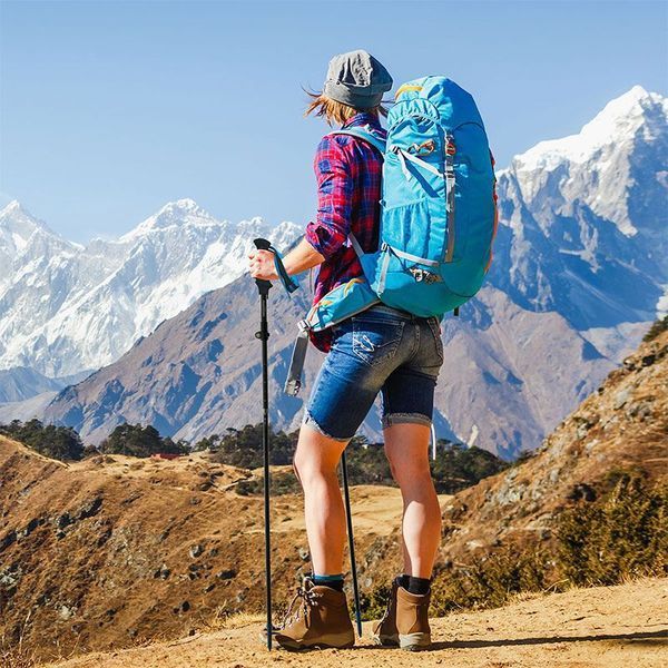 Трекинговая палка Naturehike ST07 NH18D010-Z, 115-135 см, голубая 6927595748510 фото