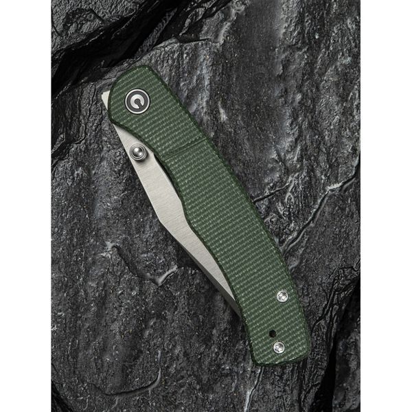 Ніж складаний кишеньковий Civivi Clingman, (7.6 см) Nitro-V / Micarta темно-зелений C23065-4 фото