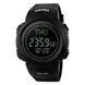 Мужские часы Skmei 1231BK All Black Smart Watch + Compass 1166 фото 1
