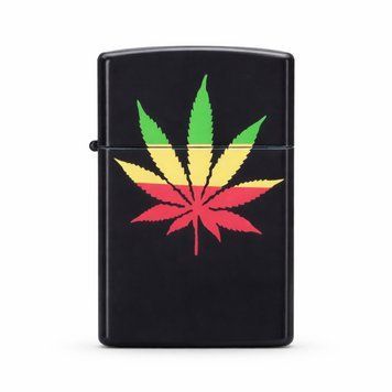 Бензинова запальничка Zippo &laquo;MArihuana&raquo; 916 фото