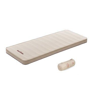 Матрац туристичний самонадувний одномісний Naturehike NH20FCD08, 200x76x10 см, бежевий 65442 фото