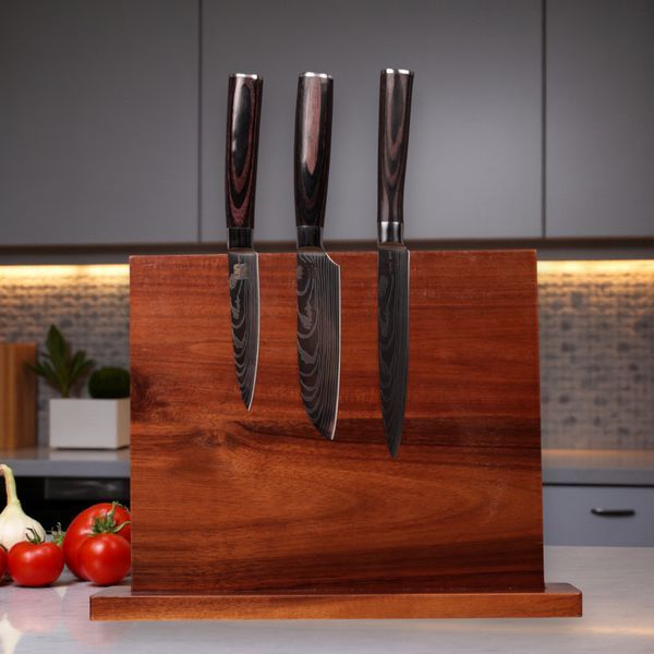 Набор кухонных ножей MAGURA Kitchen 11в1 (Wood) 1455 фото