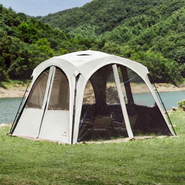 Підлога для тенту Naturehike CNK230WS014, 2.4 м*2,4 м, коричнева 6927595711934 фото