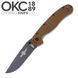 Ніж складаний Ontario Knife RAT I Coyote brown 1478.00.15 фото 1