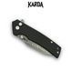 Нож Складной Karda J313 Black Damascus J313B фото 4