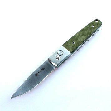 Ніж складаний туристичний Ganzo G7211 (8.5 см) 440C / G10 зелений G7211-GR фото