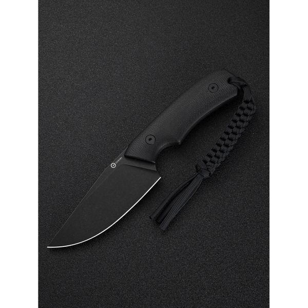 Нож фиксированный тактический Civivi Gander, (9.2 см) 14C28N/Micarta черный C24058B-2 фото